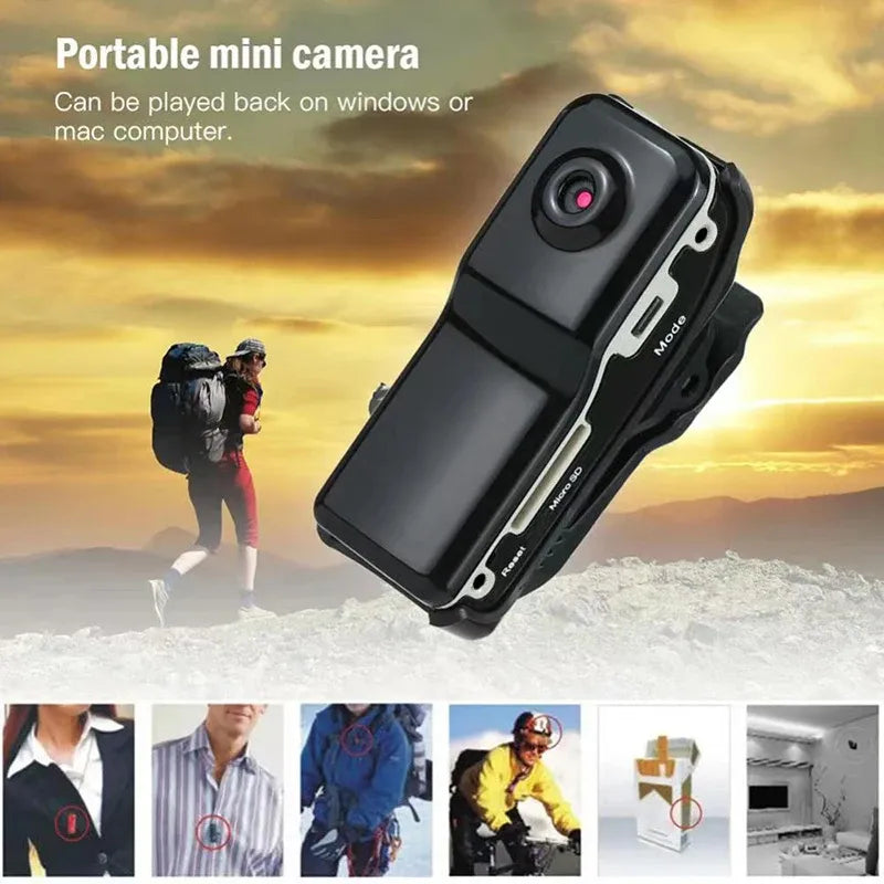 Mini DV Cam: Portable Security Gadget